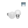 ECD Germany 10er Pack E27 LED Lampe Birne 7W - AC 220-240V - 458 Lumen - 270° Abstrahlwinkel - Kaltweiß 6000K - ersetzt 55W Glüh