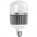 E40 50W LED Glühlampe Energiesparlampe Beleuchtung 6500 LM Industrie Licht Super hell Silbernes Gehäuse