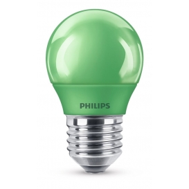More about Philips LED Lampe, E27 Tropfenform P45, grün, nicht dimmbar, 1er Pack [Energieklasse C]