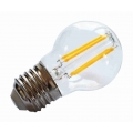 Heitec LED Tropfenlampe Filament G45 E27 4,5 Watt 420 Lumen 830 3000 Kelvin warmweiß