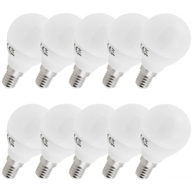 More about 10x LED Glühlampe E14 Glühbirne Energiespar Lampe Birne 6W Tropfenlampe | warmweiß | 450 lm | 10 St. A191 Leuchtmittel