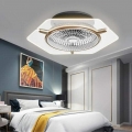 LED Deckenventilator-Deckenleuchten Fan Acryl Licht Dimmbar Fernbedienung 48W