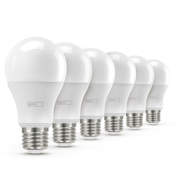 EMOS LED-Glühbirnen 14W Standard E27 - warmweiß - 30.000 h Lebensdauer - 2700K, 1521 lm, hoher Farbwiedergabe-Index - Keine Aufw