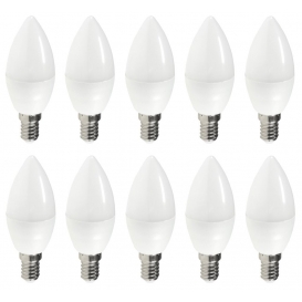 More about 10x LED Glühlampe E14 Glühbirne Energiesparlampe 6W | warmweiß | 450lm  | 10er Set 10 St A194 Leuchtmittel