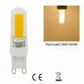 4pcs G9 LED COB Dimmbar Birne Leuchtmittel Halogenlampe Lampe Warmweiß