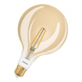 Ledvance Smart+ LED Filament Leuchtmittel Globe G120 6W ＝ 55W E27 680lm Gold Extra Warmweiß 2400K dimmbar Zigbee