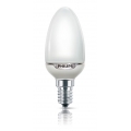 Philips Softone-Flamme Lisse 929689673103 Energiesparlampe-Energiesparlampe, 5 W, E14, WW, 1BL, 230 V, 6-Soft Flame Design
