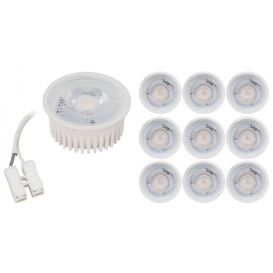 More about 10er-Pack LED-Modul McShine "MCOB", 5W, 400 Lumen, 230V, 50x25mm, warmweiß, 3000K