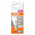 OSRAM LED STAR CLASSIC P 40 BOX K Tageslicht SMD Matt E14 Tropfen