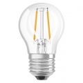 Osram E27 4.5W 6500K LED-Lampe, Birnenform, Sockel E27, 4,5 Watt, Neutralweiß, 6500 K, Energieeffizienzklasse F