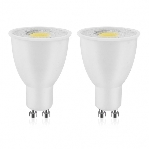 2 Stück Flimmerfreier GU10 LED Lampe 12W LED Strahler Kaltweiß 6000K AC 90-265V 1050ML Ersatz 95W Halogen