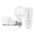 SCHWAIGER LED Lampen Set E27 dimmbar -smarte LED- Glühbirnen Akzentlicht, mit Fernbedienung