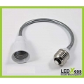 Adapter / Verlängerung für Leuchtmittel E27-＞E27 - Schwanenhals lang