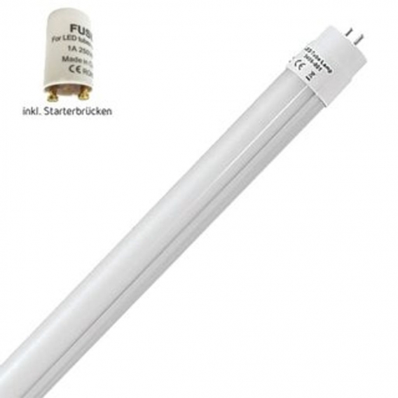1x LED Tube G13 für Leuchtstoffröhre T8) 9 Watt | 900 Lumen | 60cm kaltweiß ( 6500K )