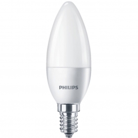 More about Philips LED Lampe ersetzt 40W, E14 Kerzenform B35, matt, neutralweiß, 520 Lumen, nicht dimmbar, 1er Pack [Energieklasse A+]