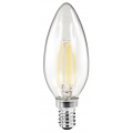 LED Filament Kerzenlampe McShine "Filed", E14, 2W, 200 lm, warmweiß, 2700K, klar