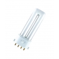 LEDVANCE Kompaktleuchtstofflampe DULUX 9W 2700K A 2G7 KLL 2G7(4-pins) 600lm f.EVG DULUXS/E9W/827