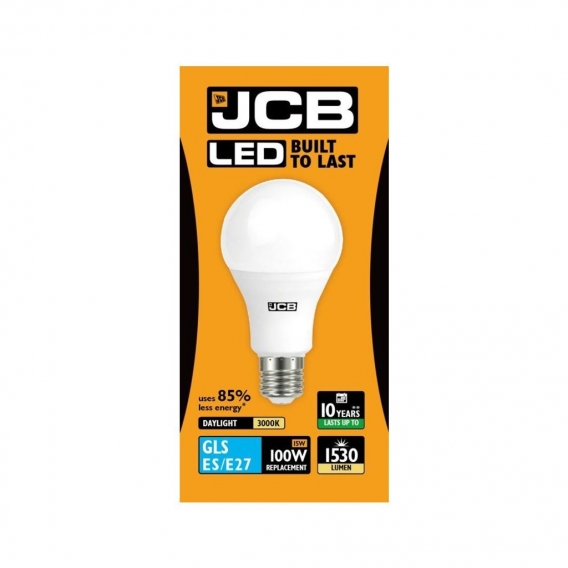 JCB LED A60 1520lm Opal 15w E27 2700k