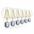 EMOS LED-Glühbirnen 4W Filament E27 - warmweiß - Vintage-Design-Birne mit 25.000 h Lebensdauer - 2700K, 470 lm, 230V, hoher Farb