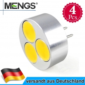 More about 4x MENGS G4 3W LED Leuchtmittel Stiftsockellampe COB Energie 12V 180LM Warmweiß