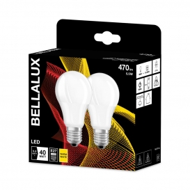 More about BELLALUX LED-Lampe | Sockel: E27 | Warmweiß| 2700 K | 5,50 W | Ersatz für 40-W-Glühbirne | matt | BELLALUX CLA [Energieeffizienz