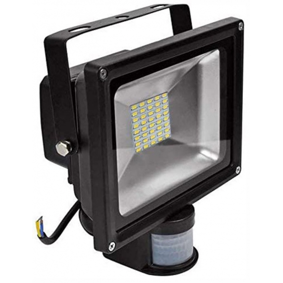 Greenmigo IP65 30W LED Lampe mit Bewegungsmelder Wandstrahler Außenstrahler Strahler Flutlicht 220V - Warmlicht