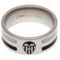 Valencia CF Farbstreifen Ring TA1677 (Medium) (Silber/Schwarz/Weiß)