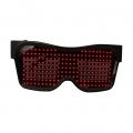 Bluetooth LED Brillen APP Control Für Raves Fun Flashing Display Text Rot Farbe rot