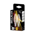 Bellalux LED Classic B40 Filament Kerze E14 Leuchtmittel 4W＝40W Warmweiß klar