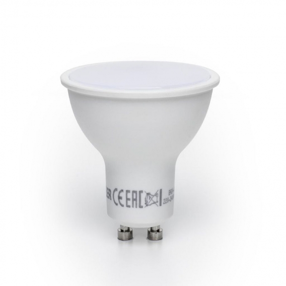 10x LED Leuchtmittel | GU10 SMD 7W | Abstrahlwinkel: 120° | 550 Lumen | Glühbirne | Glühlampe | Stromsparend | warmweiß |