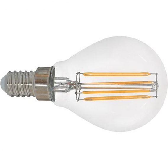 EGB 539690 E14 2700K 4W BULB LED-Lampe, Birnenform, Sockel E14, 4 Watt, Warmweiß, 2700 K, Energieeffizienzklasse E