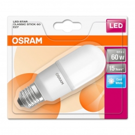 More about Osram LED Star Classic Stick60 Lampe E27 Leuchtmittel 8W＝60W Kaltweiß matt