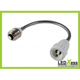 More about Synergy 21 LED Adapter für LED-Leuchtmittel E27-＞GU10 lang, Weiß, E27, LED, 1 Stück(e)