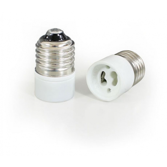 [lux.pro] E27 Adapter auf GU10 Sockel Leuchtmitteladapter Konverter Glühbirne Adapter Leuchtmitteladapter Adaptersockel Lichtada