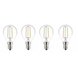 More about 4 x Attralux LED Glühbirne Filament Tropfen P45 2,1W＝25W E14 2700K WarmWhite 250lm