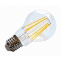 Heitec LED Lampe Glühlampenform Filament A60 E27 6 Watt 650 Lumen 830 3000 Kelvin warmweiß