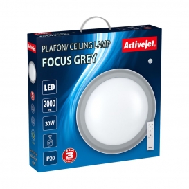 More about ActiveJet AJE-Focus Grau LED-Deckenleuchte + Pilot Deckenleuchte Grau a+
