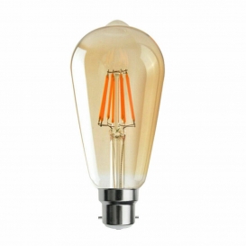 More about Neue moderne ST64 B22 8W 5x LED Lampen Vintage Filament Industrielampe B22 Retro Glühbirne 8W
