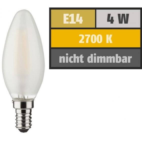 Müller-Licht LED-Lampe 400192, E14, EEK: F, 4 W, 470 lm, 2700 K