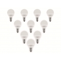 Blulaxa LED-Lampe 4229, G45, E14, EEK: F, 5 W, 470 lm, 2700 K, 10 Stück