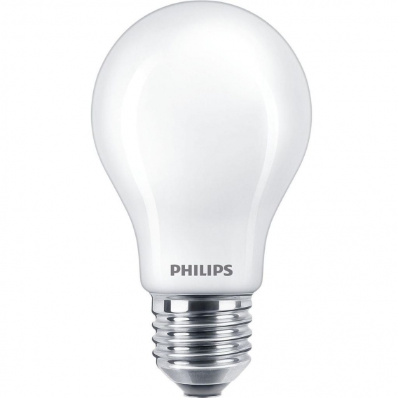 Philips LED Lampe ersetzt 60 W, E27 Standardform A60, weiß, warmweiß, 810 Lumen, dimmbar, 1er Pack