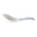 Spoon Blue White 13xh4cm Set4