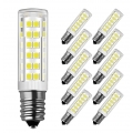 LED Lampe E14,7W Ersatz für 60W Halogen Lampen Kaltweiß 6000K, E14 LED Birnen 450lm AC220-240V, Globaler 360° Abstrahlwinkel, 10