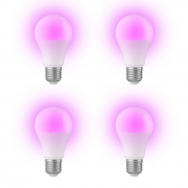 More about Alecto SMARTBULB10 QUAD - Smarte WLAN LED-Farblampe, E27, 9W, 4er-Pack