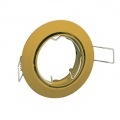 Runder vergoldeter GU10-Glühlampen-Abschlussring Electro Dh 12.672/B/Z/CU 8430552106004