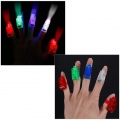 24 Pcs Fingerlicht Fingerring Leuchtringe Fingerlicht Fingerlampe LED Bunt Fingerlicht für Finger Mitgebsel,Kleine Geschenk