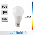 3 Stück Forever Light E27 LED A60 8W Glühbirne Lampe 4500K Neutralweiß 640 Lumen Leuchtmittel Strahler Glühlampe