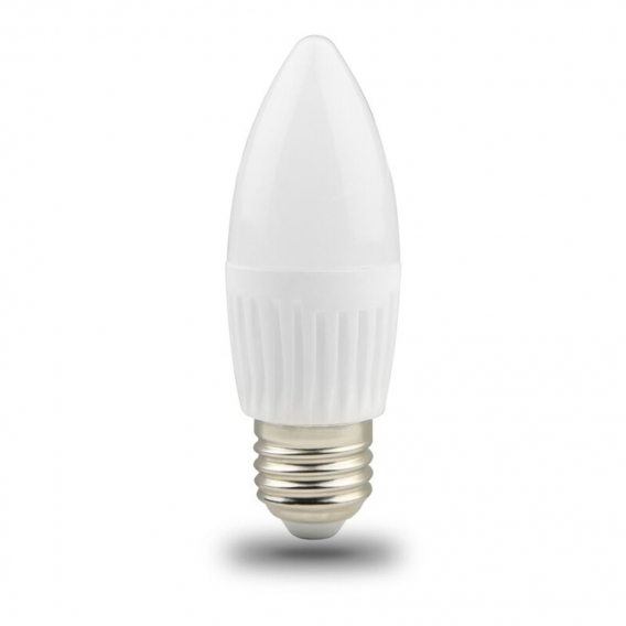 3x Forever Light LED | E27 C37 | Leuchtmittel| Lampe | Leuchte| SMD2835 | 10W | 900lm | Keramik | 230V 4500K Neutralweiß