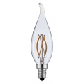 LED Leuchtmittel | E14 Filament | Flamme | Ø35mm | F35 | 4W | 488 Lumen | Birne | Lampe | Leuchte | warmweiß (2700 K)