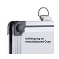 Whiteboard Schreibtafel Magnettafel Magnetwand weiß Schulung Meeting Präsentation büroMi® 110x80cm